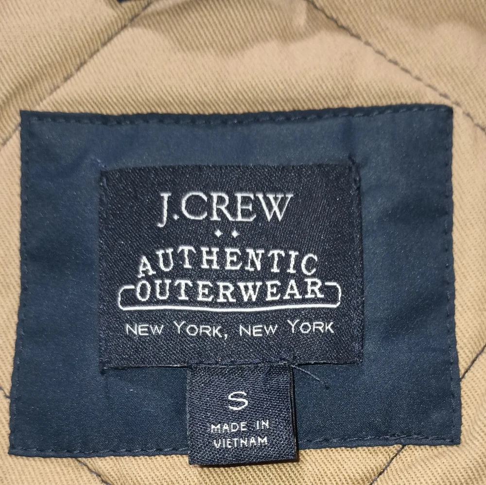 Men's J. Crew Quilted Vest S